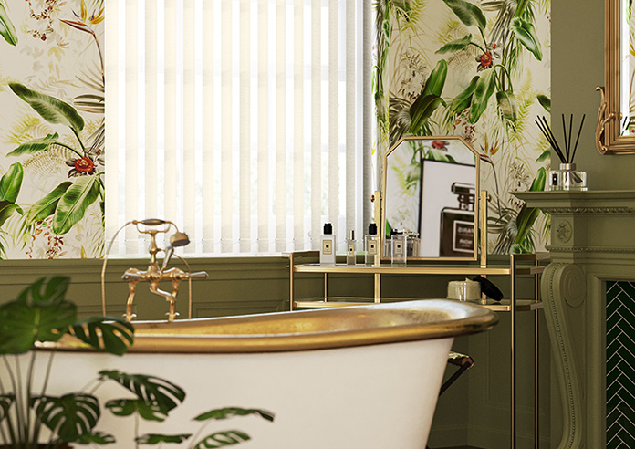 Mikardo (Blackout), Blended Cream - Vertical Blind - Image 5